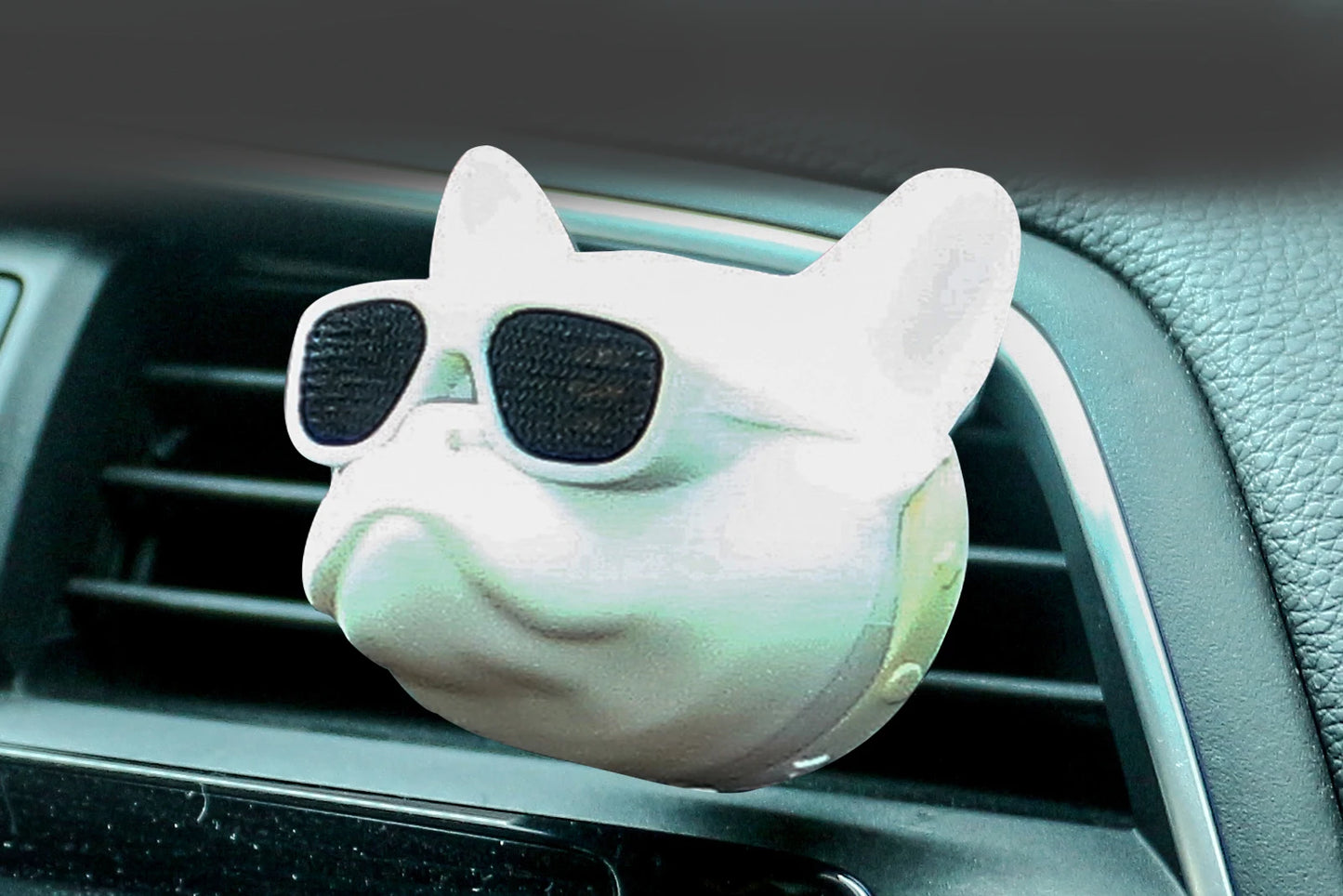 1Pcs Creative Bulldog Scent Car Freshener Air Scent Gift Box Auto Perfume Fashion Auto Decoration Car Accessories Interior