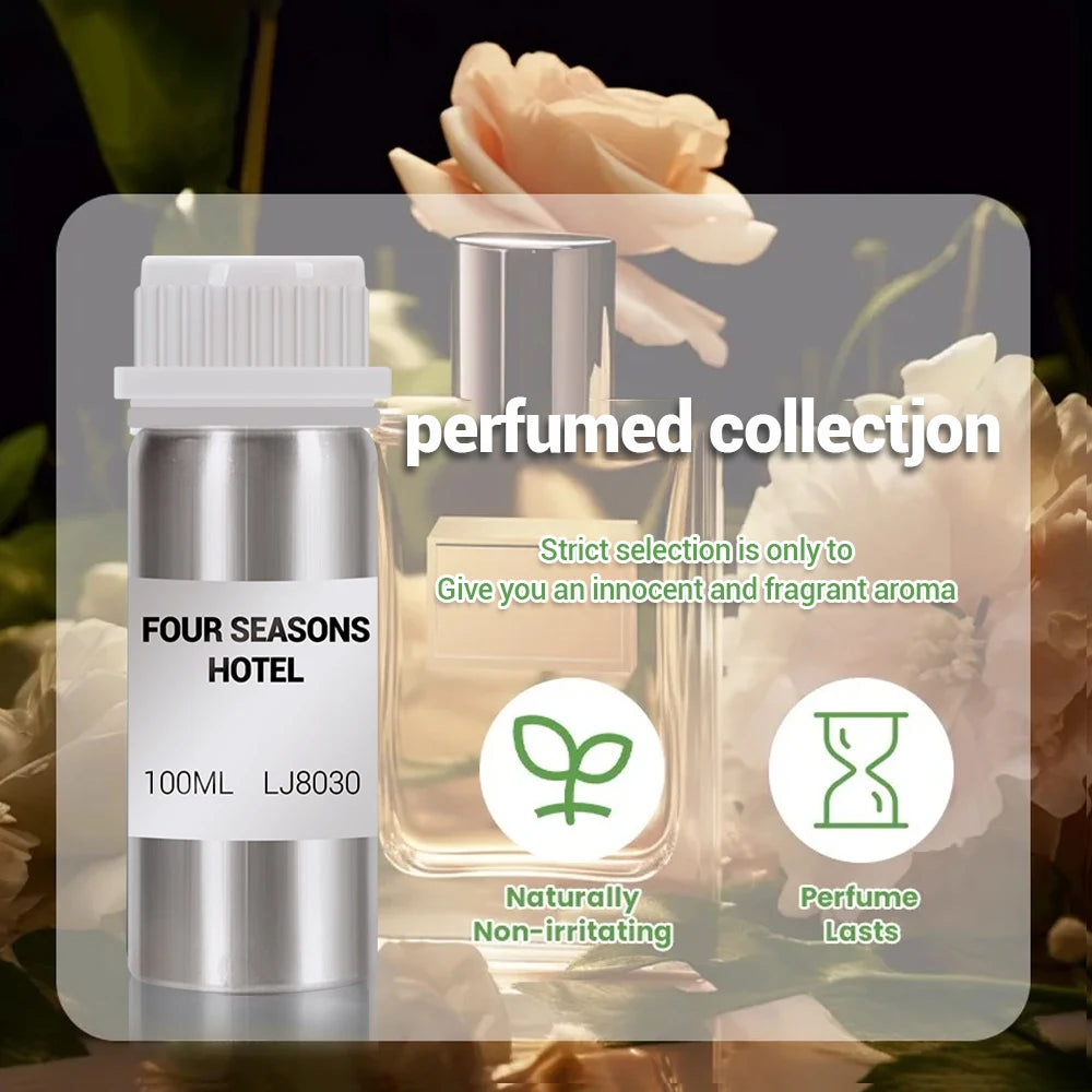 100ML New Essential Oils for Humidifier Diffuser Home Fragrance Perfume Hotel Electric Aromatic Oasis Air Freshener 2024