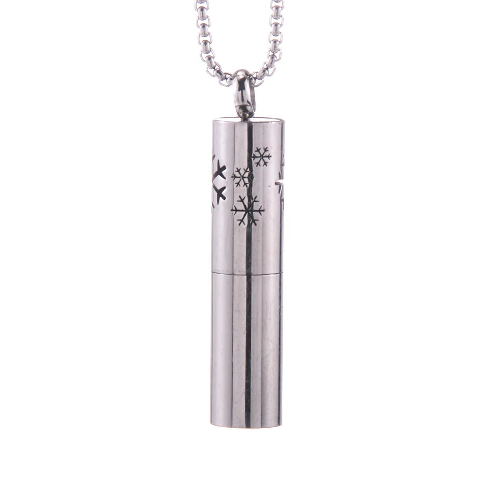 2023 New Aromatherapy Jewelry Necklaces Essential Oil Diffuser Stainless Steel Open Locket Aroma Scent Perfume Gift For Women