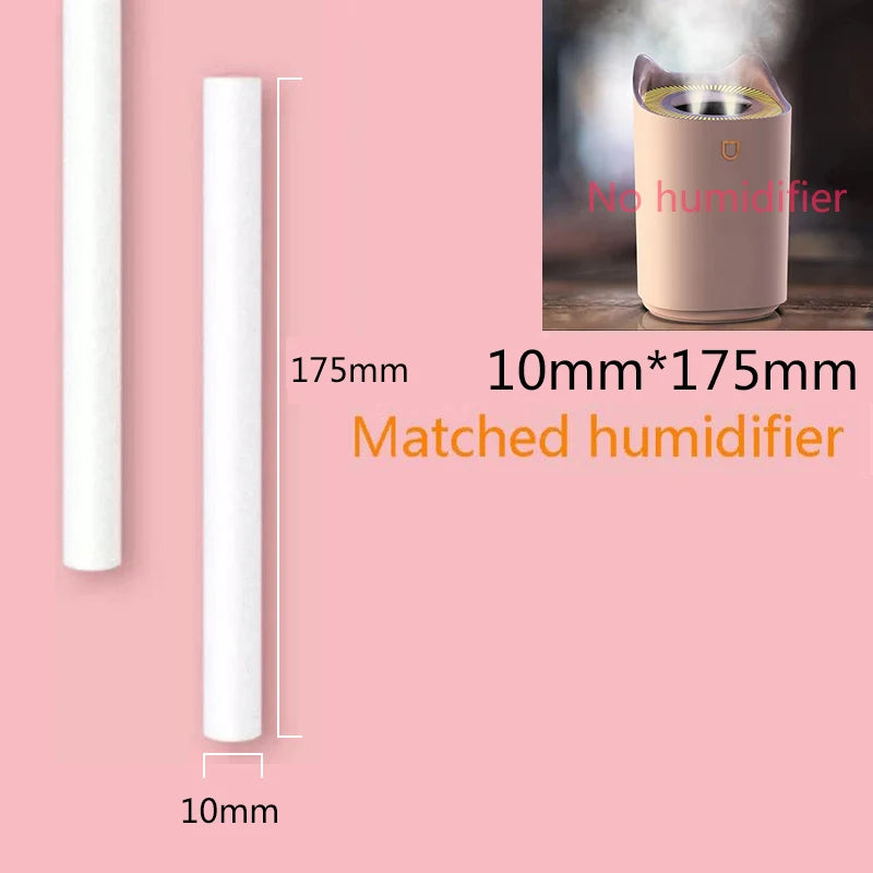 10mm*175mm Long-Lasting Air Humidifier Filter Replacement Sponge for Home and Office Aroma Diffusers - Refreshing and Moisturizi